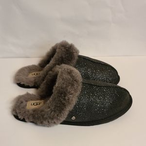 Ugg Scuffette Glitter Slippers Sz 9 Women's
